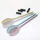1X(12 Pcs Gel Pen Writing Point 0.38mm Creative Stationery Cute Tennis Rack
