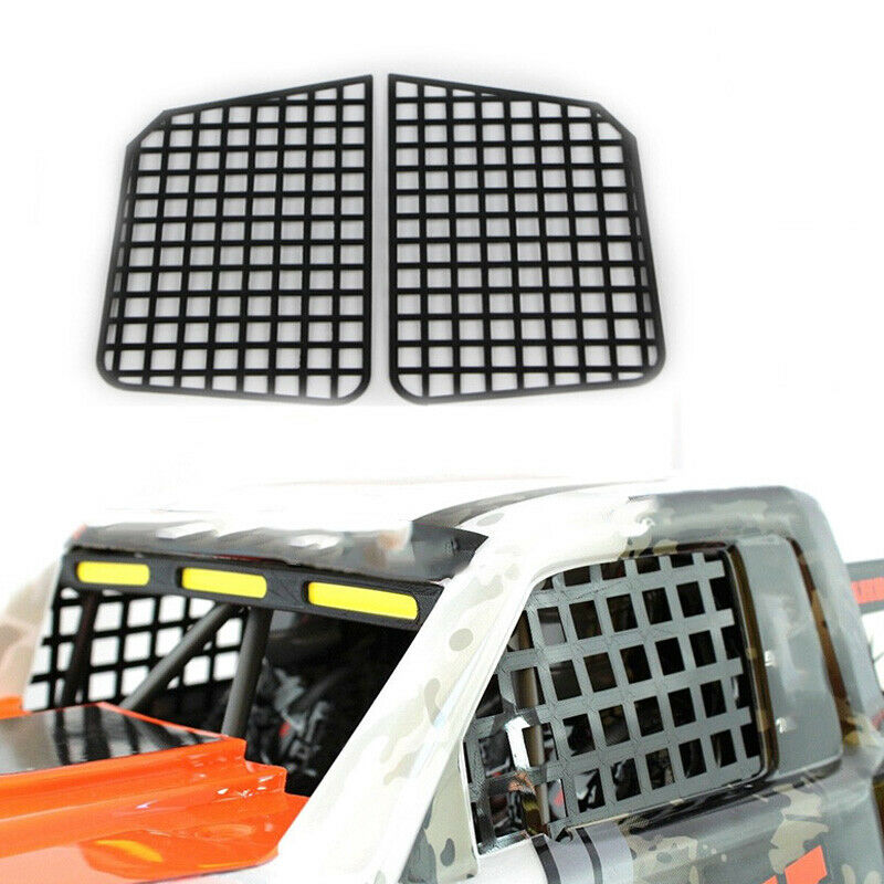 2 PCS Protective Window Net Grill for 1/7 Unlimited Desert Racer UDR T5X5