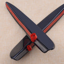 4x Large Car Front Bumper Protector Body Spoiler Fins Lip Canards Splitter 9.8''