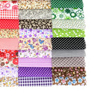 50pcs 10*10cm Square Fabric Bundle Patchwork Clothing Sewing Quilting Crafts Set
