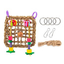 1pcs Bird Toys Hanging Swing Pet Cage Hammock Parakeet Finch Budgie Macaws