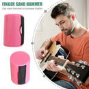 Rhythm Ring Sand Shaker Guitar Ukulele Maraca Wear on Finger Musical Cabasa A