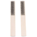 2PCS/Set Stainless Steel Brush Small Wire Brushes For Metal Rust Cleaning  OZ