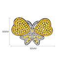3pcs DIY Full Drill Diamond Painting Hair Clip Butterfly Women Girl Hairpin