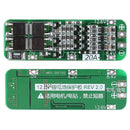 3S 12.6V 20A  Cell 18650 Li-ion Lithium Battery Charger BMS Protection-PCB- W6N5