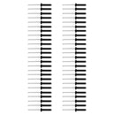 Aluminum Pop Rivets Blind Rivets Dome Head Open End M3.2x16 (50 Pack)