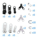 84*Zip Head Replacement Kit For Repairing Tools With Fixer Install Pliers