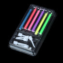 6Pcs/set Birthday Party Supplies Cake Candles Colorful Flame Multicolor CanS Hn