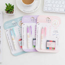 Novelty Ink Pens Gel Pen W/6 Color Fitting Ink School Office Stationery