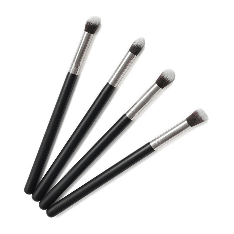 4Pcs Pro Eyeshadow Blending Powder Foundation Brush Set Cosmetic Makeup Tool