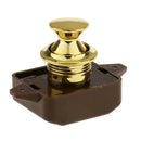 Push Button Drawer Catch Lock Knob Latch for Cabinet/ RV/ Boat Cupboard,