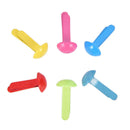 100x Mixed Pastel Round Brads Scrapbooking Card Stamping Embellishment ModePLES