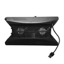 Vertical Stand Cooling Fan Dock w/3 SB HUB for Playstation PS4 Pro Console