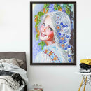 5D DIY Special Shaped Diamond Painting Beauty Cross Stitch Mosaic Kit Decor