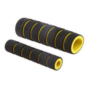 2 Set 4-in-1 Universal Motorcycle Foam Nonslip Handlebar Grips Cover Gloves