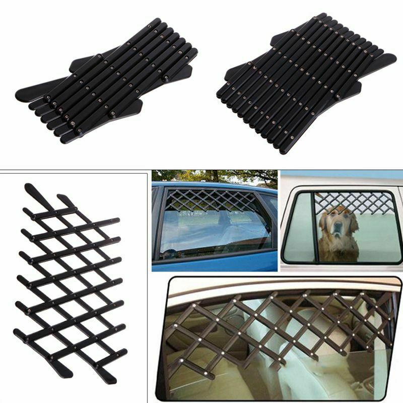 Pet Car Window Vent Safe Guard For Dog Puppy Protection Travel Universal VehV2R3