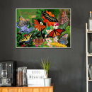 5D DIY Full Round Drill Artistic Flowers Diamond Painting Embroidery (C981)