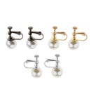 3 Pair U-Shaped Clip on Earring Findings Easy Open Loop Earring Clips with