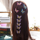 4PCS Butterfly Hair Clips Bridal Hair Accessories Wedding Photography CostumeHJ