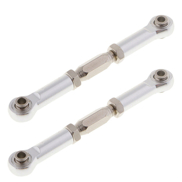 2pc Adjustable Steering Servo Linkage 73-90mm Spare Parts for 1/10 HSP RC