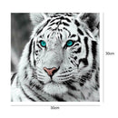 Tiger Head 5D DIY Full Drill Round Diamond Painting Embroidery Cross Stitch