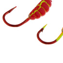 6 Pieces Winter Mini Ice Fishing Lures Lead Jig Head Ice Fishing Hooks 22mm/1.4g