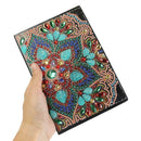 DIY Mandala Special Shaped Diamond Painting 50 Pages Notebook A5 Sketchbook