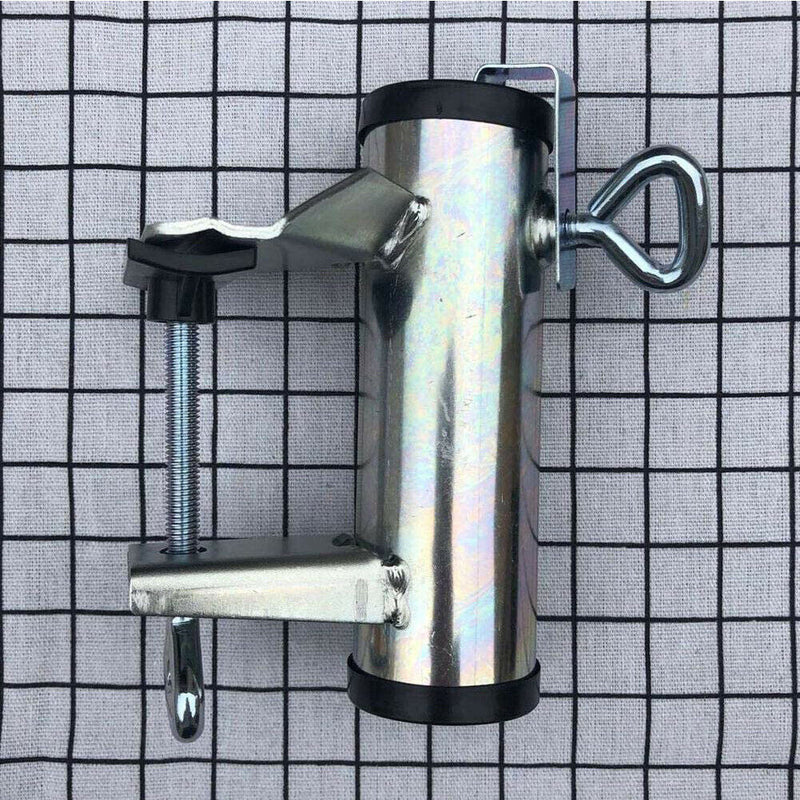 Fishing Portable Outdoor Patio Chair Clamp Parasol Stand Umbrella Holder Clip