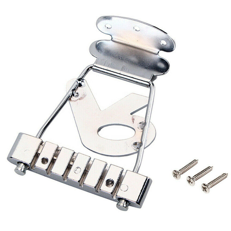 Bridge Zinc Alloy Folk Guitar Tailpiece String Electric Accessories R Trapeze