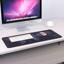 World Map Natural Rubber Large Gaming Mouse Pad Computer Keyboard Mat (M) A