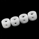 4Pcs 16mm Foosball Soccer Table Rod Bumper Buffer Replacementl Parts White