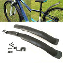 1 Set MTB Fenders Mountain Bike Bicycle Front Rear Mudguard Fenders Mud Gua J3W9