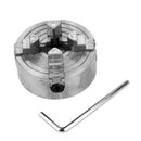 Z011A Mini Collet Zinc Alloy 4 Jaw Lathe Chuck Clamp Wood Turning Lathe Tool Kit