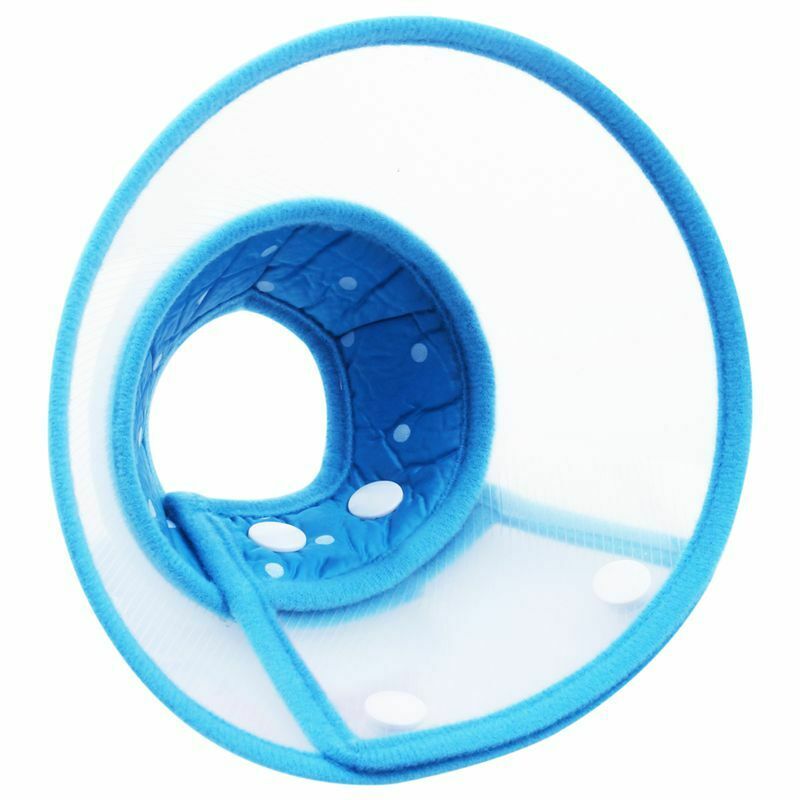 Dog Cat Elizabethan Non-toxic Medical Wound Healing Cone Pet ANTI BITE Coll P2D7