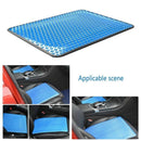 Car Breathable Egg Sitting Gel Cushion Seat Sitter Flex Pillow Back Support F5I7