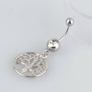 Handcrafted Tree of Life Dreamcatcher Belly Ring Navel Ring Body Piercing