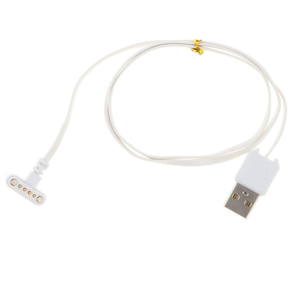 2x USB 2.0 to 4 PIN Magnetic Fast Charging Cable Charger For Watch