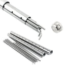 Outdoor Stainless Steel Barbecue Bracket Camping Bbq Multi-Tools Picnic Fol