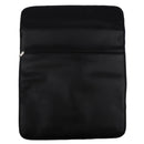 Black Leather Faraday Laptop Tablet Case Bag Signal Shield 16.1 x 15.4in