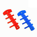 Blue Inch Cutter Head Height Ruler Measuring Gauge Tool for Table Saw Milli Z4C7