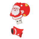 Mini Merry Christmas Santa 32GB U-Disk Memory Stick Pen Flash Drive USB 2.0