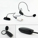 Uhf Wireless Microphone Professional 2 in 1 Handheld Head-Wear Mic Voice