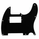 Black 3 PLY Electric Guitar Humbucker Pickup Cut Pickguards For Tele Style G2B1