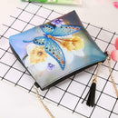 DIY Butterfly Special Shaped Diamond Painting Leather Chain Shoulder Bags