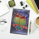 DIY Lovebird Special Shape Diamond Painting 50 Pages Notebook A5 Sketchbook