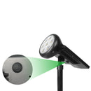 7 Led Variable Light 200 Degree Adjustable Ip55 Waterproof Solar Spotlight