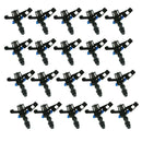 20 Pieces Outdoor Automatic Garden Water Sprinklers, 360 Degree Rotating Sprayer