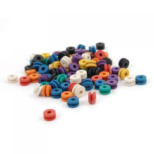 Rubber Tattoo Machine Grommets, 100pcs