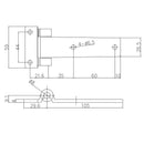 Tee Hinges Door Gate Shed Strap T Hinge - 316 Grade Stainless Steel