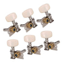 Guitar Tuning Pegs 6Pcs 3L 3R Tuners Machine Heads Knobs for Acoustic or